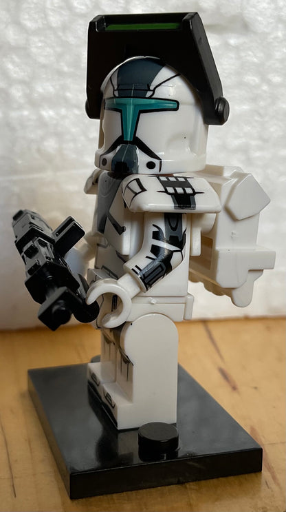 MINIFIGURE BLACK COMMANDO SQUAD CLONETROOPER custom