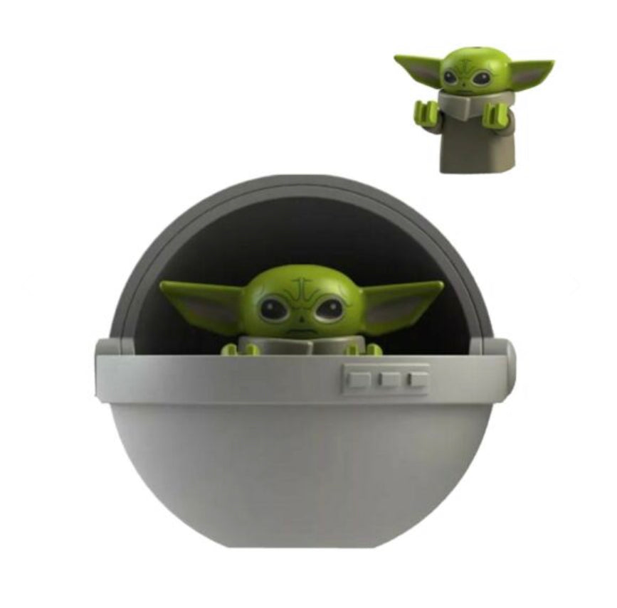 PREVENTE MINIFIGURE STAR WARS UNIVERS THE MANDALORIAN: GROGU "BÉBÉ YODA" version 2 Disponibilité fin janvier 2025