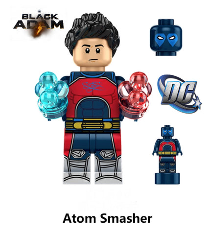 MINIFIGURE DC UNIVERS BLACK ADAM "Atom Smasher" Custom