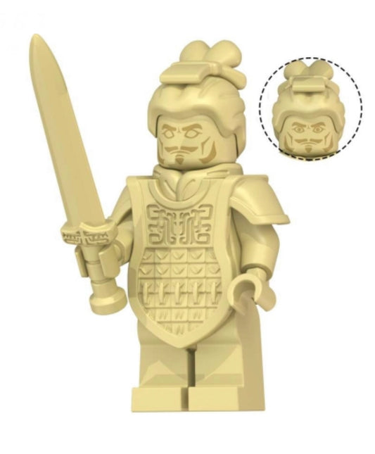 MINIFIGURE QIN ARMY "STATUE" Custom