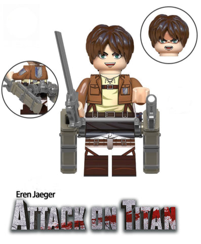 MINIFIGURE ATTACK ON TITAN : Eren Jaeger Custom