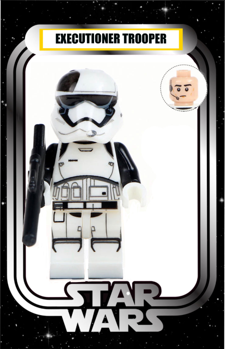 MINIFIGURE STAR WARS FIRST ORDER STORMTROOPER EXECUTOR custom