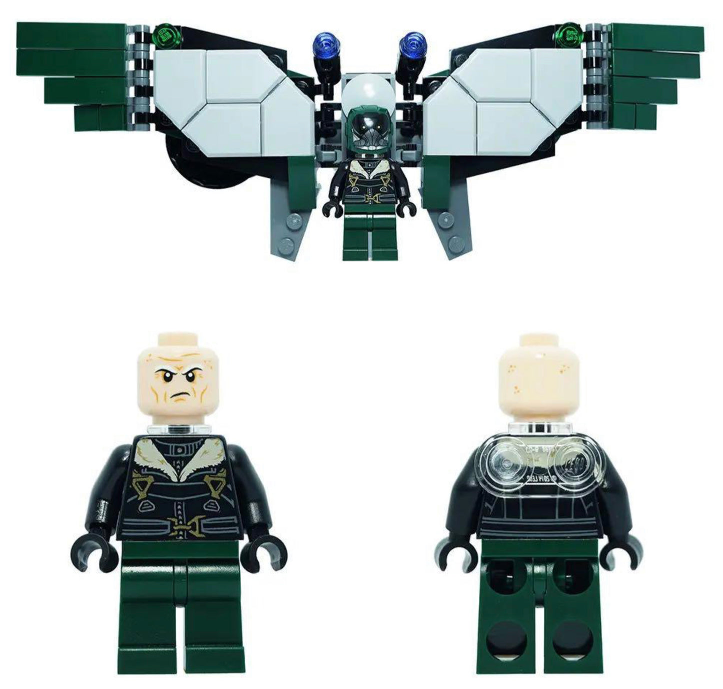 MINIFIGURE VULTURE "SPIDER-MAN HOMECOMIG" ♥️♥️Coup de cœur ZedBrick ♥️♥️Custom