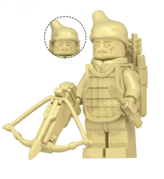 MINIFIGURE QIN ARMY "STATUE" Custom