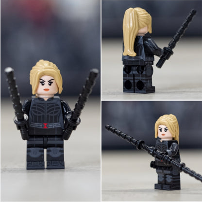 MINIFIGURE  YELENA BLACK WIDOW Custom