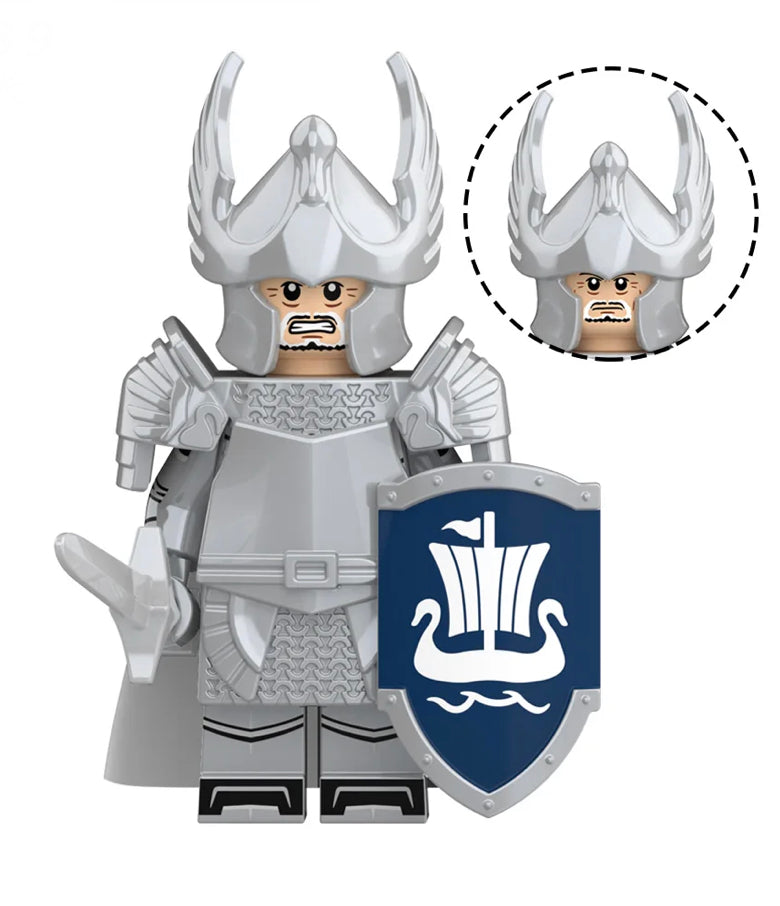 MINIFIGURE LOTR Knights of Dol Amroth – Mithril custom