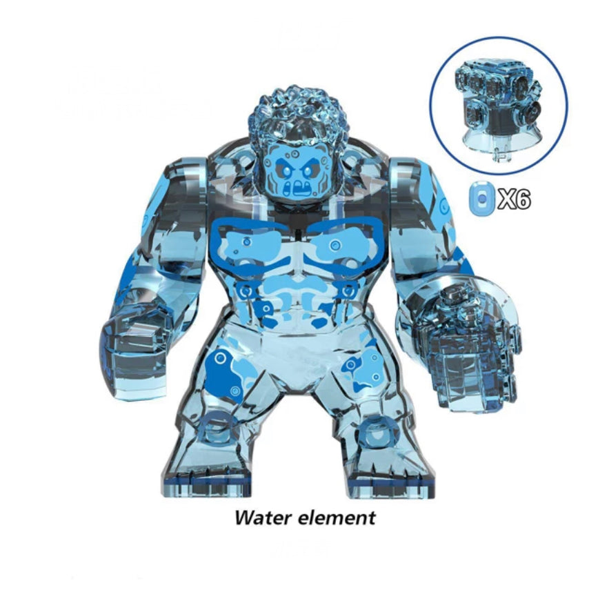 MINIFIGURE  SPIDER-MAN "water élément"custom