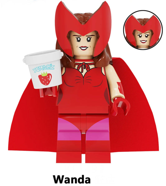 MINIFIGURE WANDAVISION "WANDA HALLOWEEN" custom