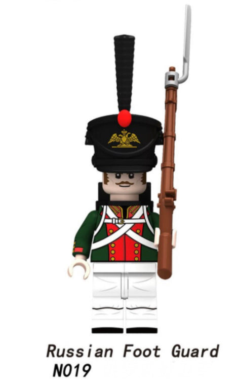 MINIFIGURE MILITARY RUSSIAN FOOT GUARD Custom