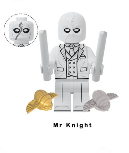 MINIFIGURE MOON KNIGHT "Mr KNIGHT" Custom