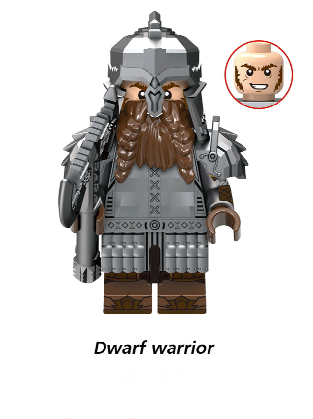 MINIFIGURE Dwarf Warrior custom