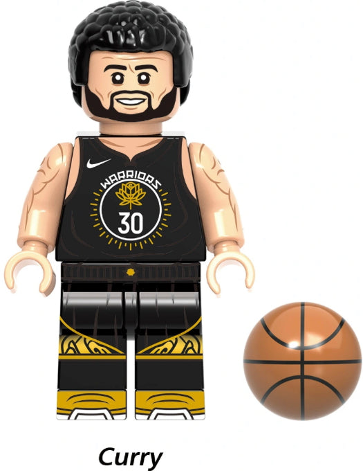 MINIFIGURE BASKETBALL LEGEND LIMITED ÉDITION : 🏀 STEPHEN CURRY custom