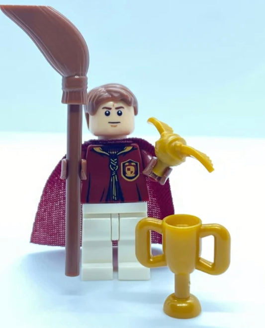 MINIFIGURE HARRY POTTER UNIVERS: Oliver Wood custom