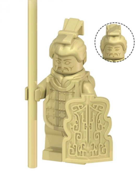 MINIFIGURE QIN ARMY "STATUE VERSION 1" Custom