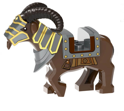 MINIFIGURE LOTR/THE HOBBIT UNIVERS: Horned Sheep custom