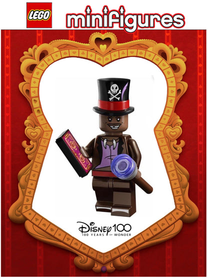 MINIFIGURE DISNEY 100éme ANNIVERSAIRE Dr FACILIER "sachez+socle+fascicule"