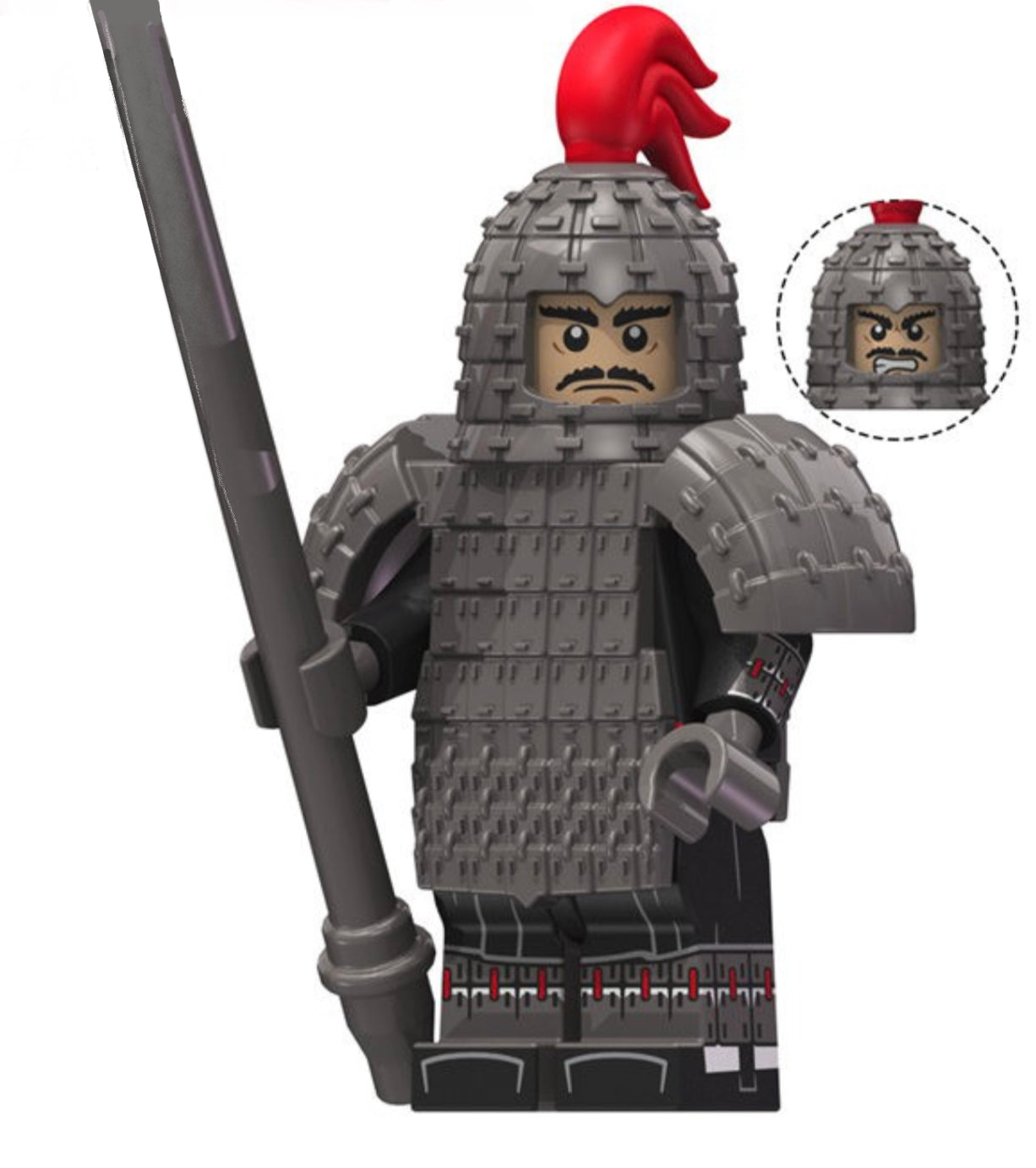 MINIFIGURE QIN ARMY "QIN HEAVY ARMOR" Custom