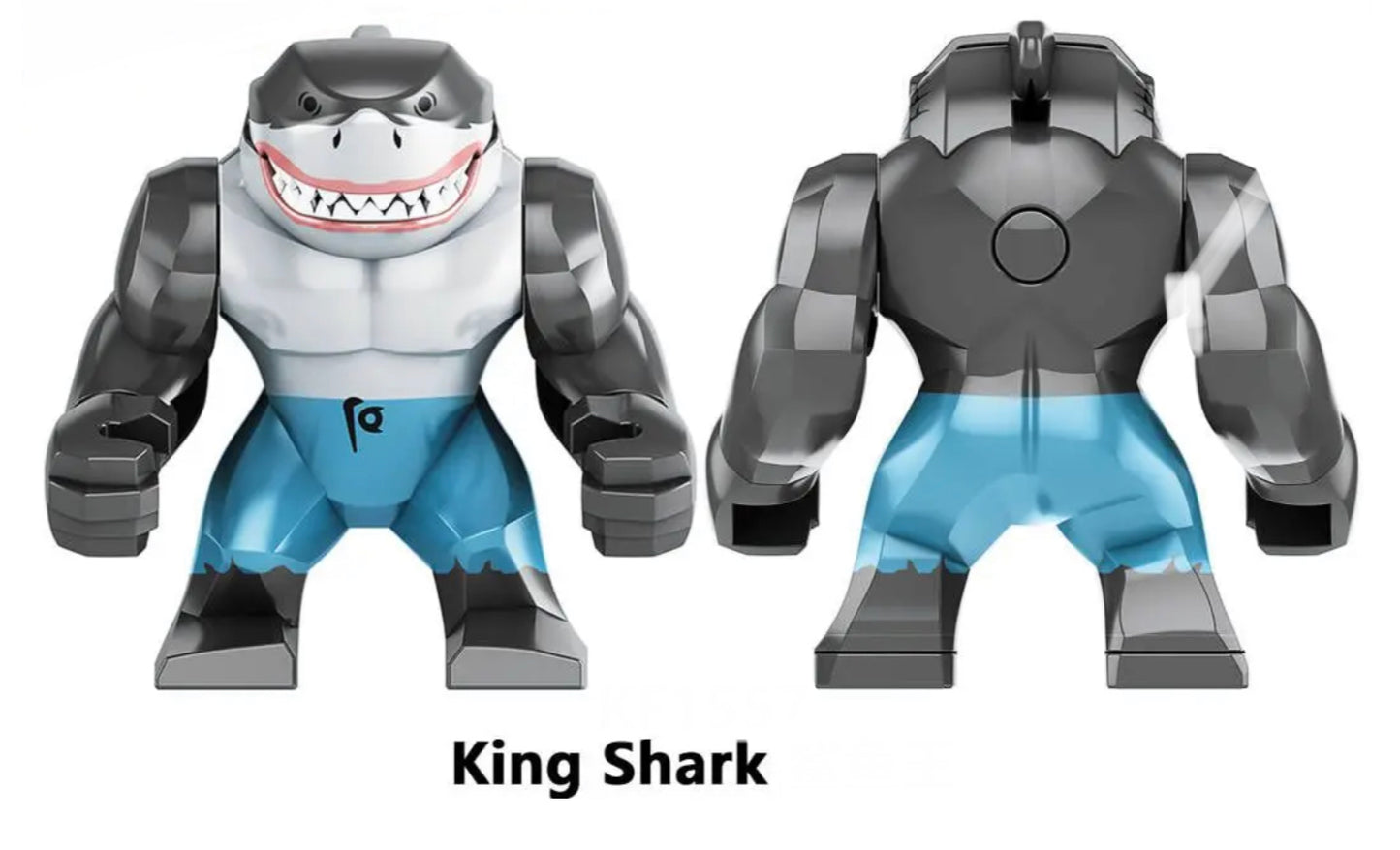 MINIFIGURE SUICIDE SQUAD 2 "KING Shark" VERSION 1 custom