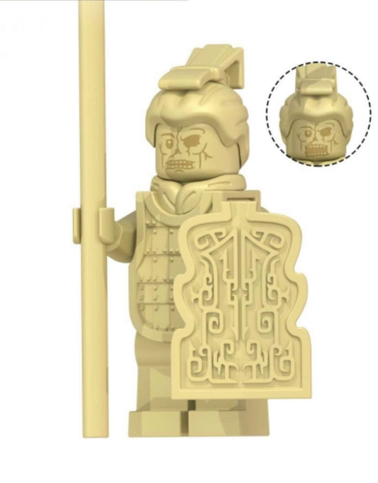 MINIFIGURE QIN ARMY "STATUE VERSION 2" Custom