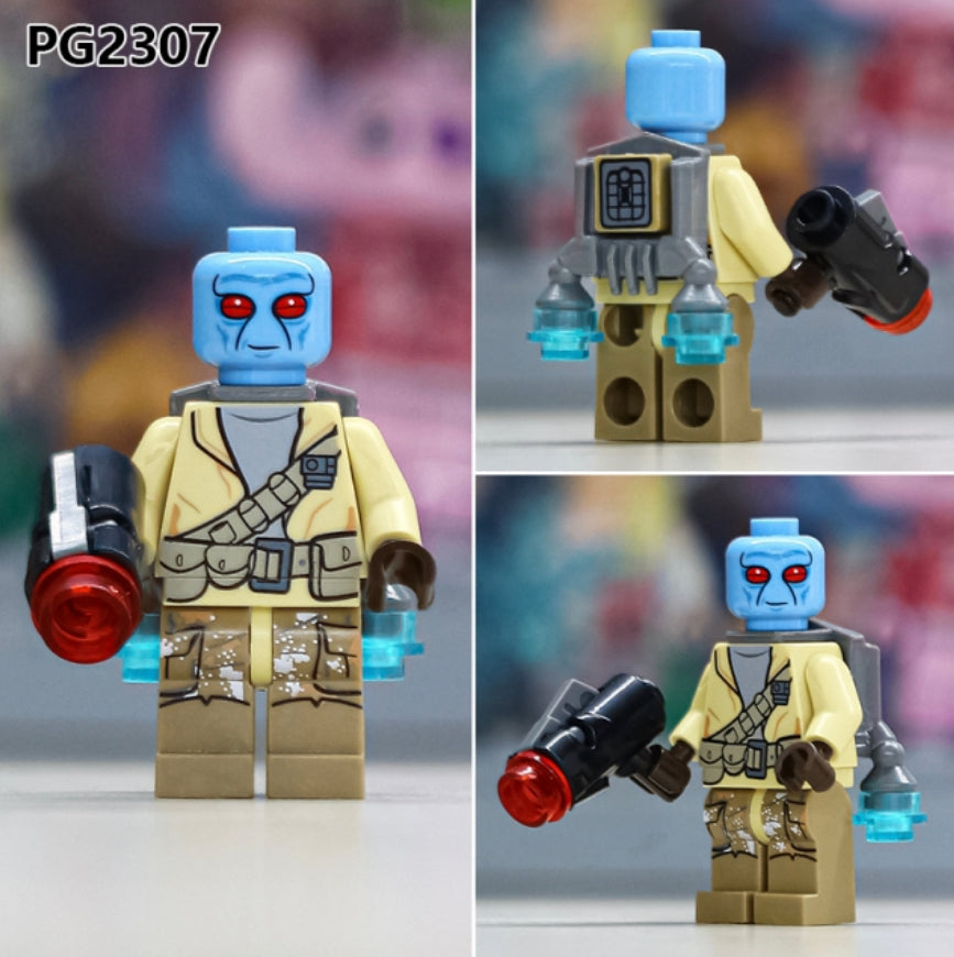 MINIFIGURE Soldat rebelle Custom