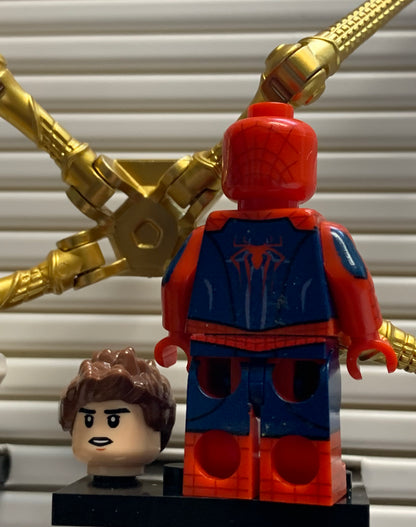 MINIFIGURE SPIDER-MAN "Andrew Garfield" custom