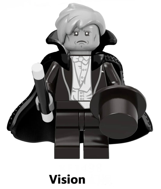 MINIFIGURE WANDAVISION "VISION BLACK AND WHITE " custom