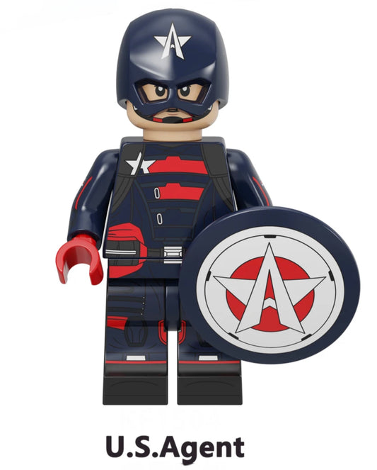 MINIFIGURE JOHN CARTER "CAPTAIN AMERICA" CUSTOM