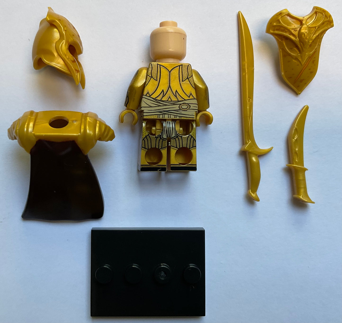 MINIFIGURE THE HOBBIT ELVEN GUARD ELFE "Battle of the Five Armies" custom