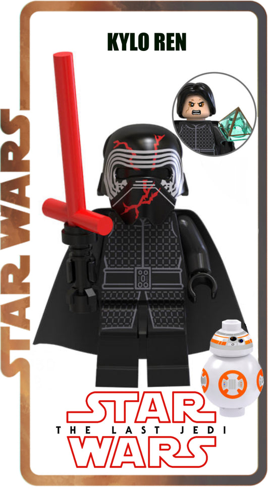 MINIFIGURE STAR WARS UNIVERS : KYLO REN custom