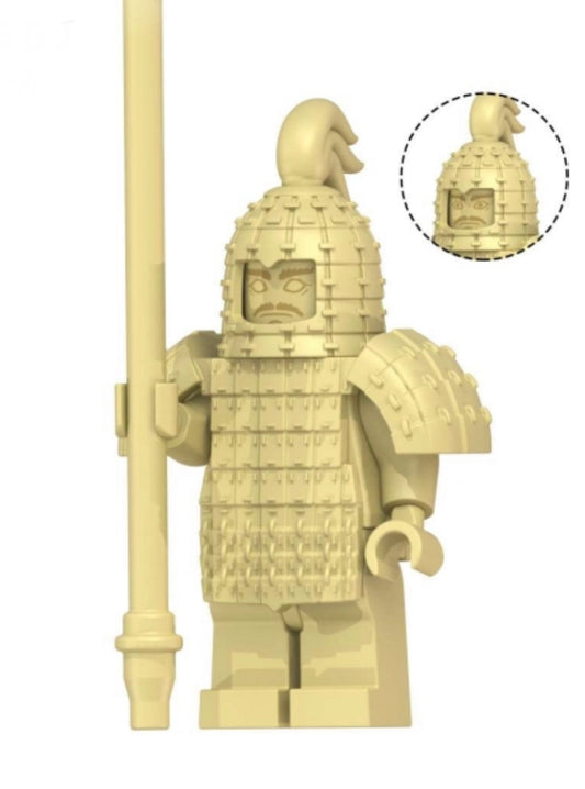 MINIFIGURE QIN ARMY "STATUE" Custom