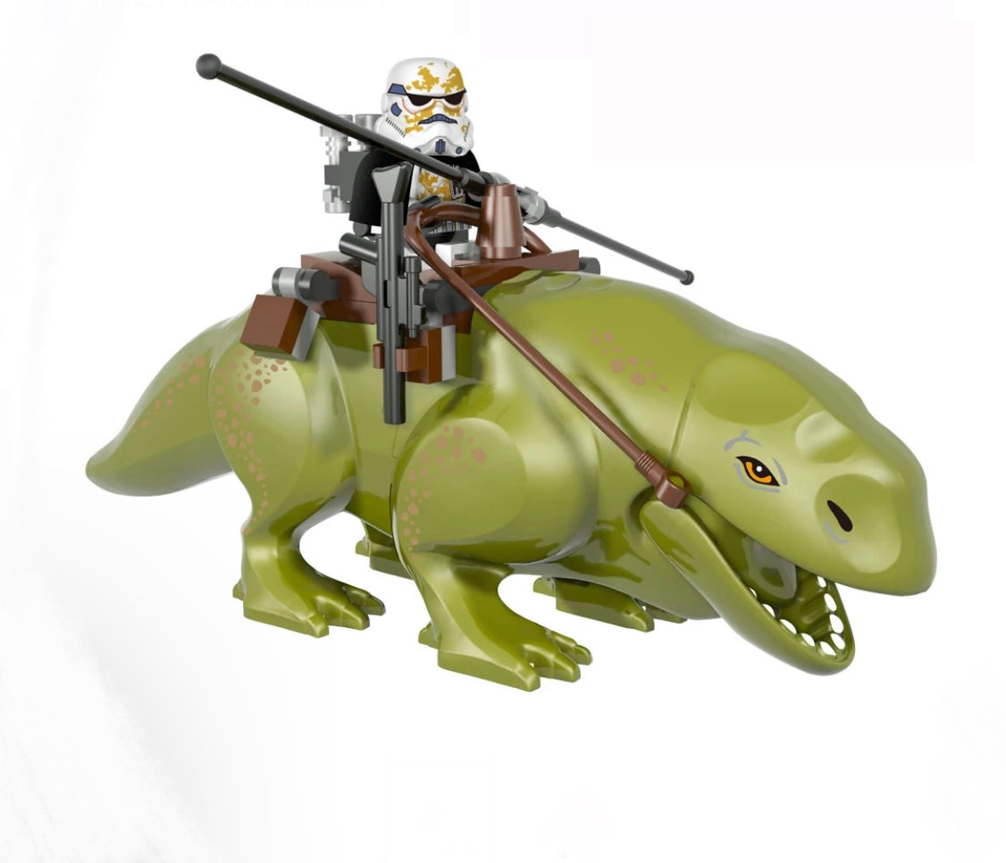 MINIFIGURE STAR WARS UNIVERS: SANDTROOPER AVEC DEWBACK  CUSTOM