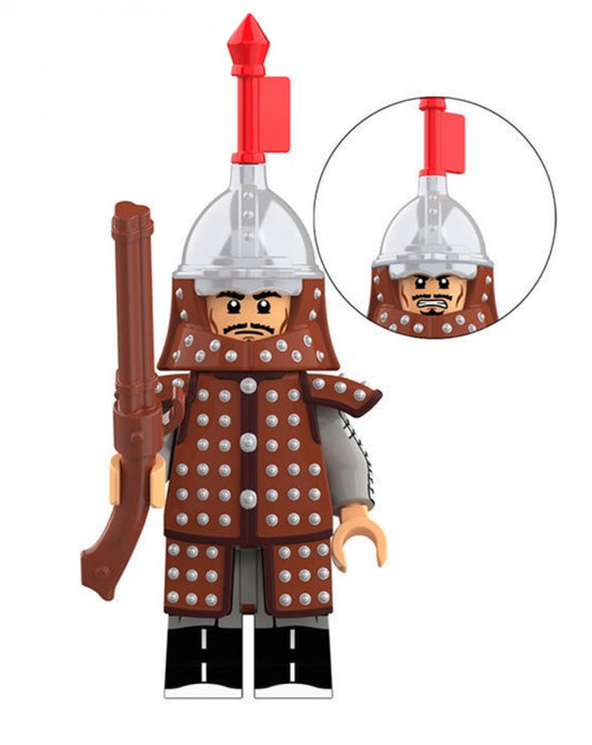 MINIFIGURE MING DYNASTY SOLDIER ARMY Custom