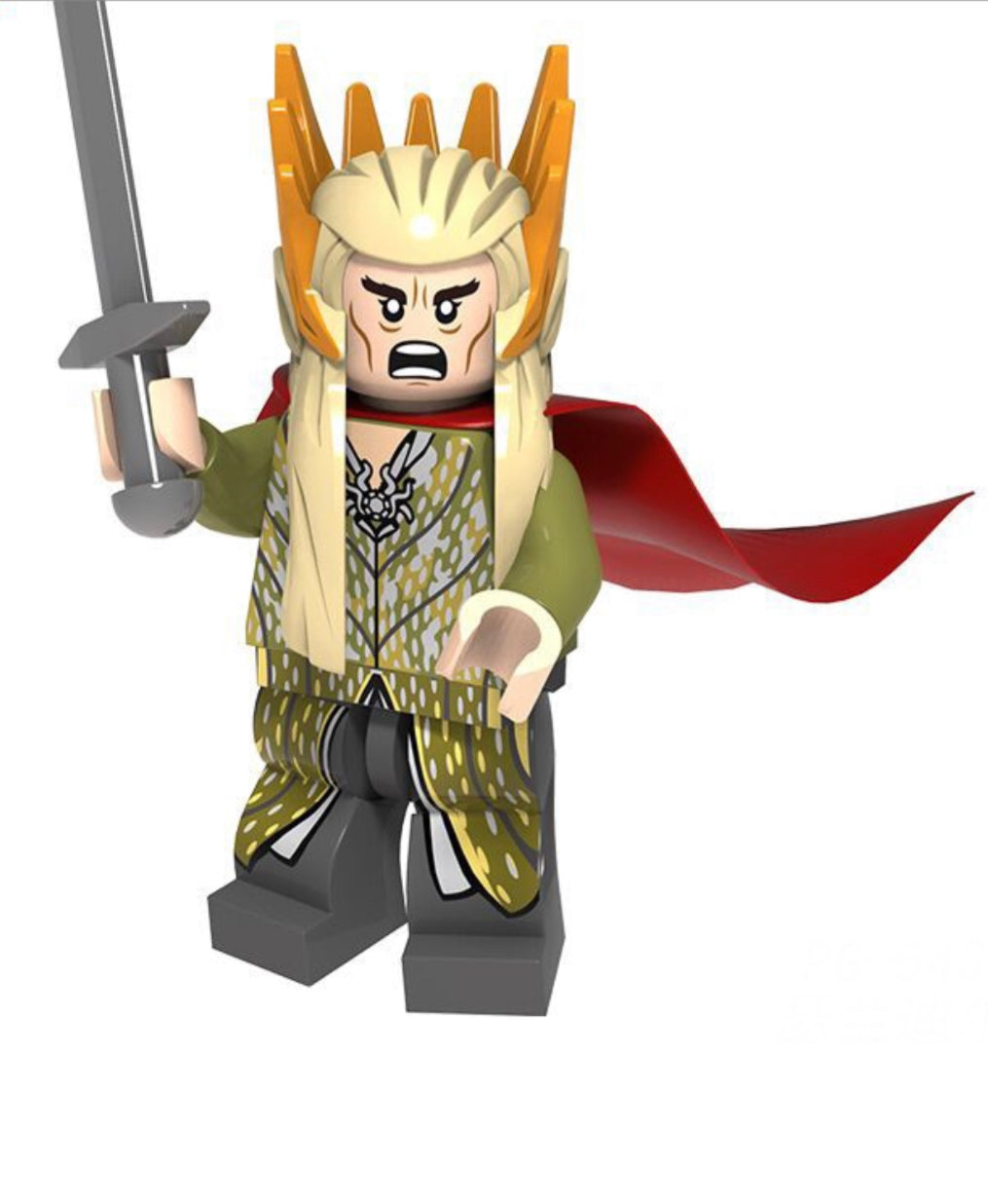 MINIFIGURE THE HOBBIT/ LOTR UNIVERS: THRANDUIL CUSTOM