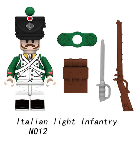 MINIFIGURE SOLDIER ITALIAN(Italien )LIGHT INFANTRY  Custom