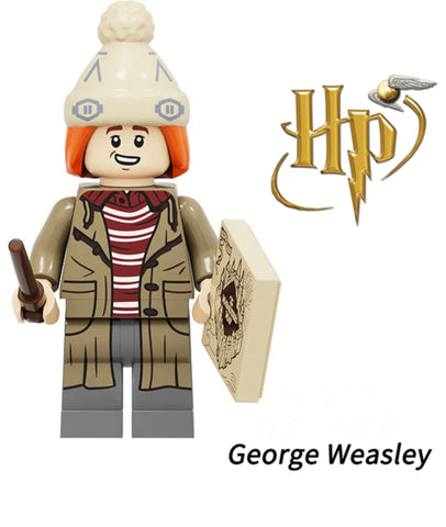 MINIFIGURE HARRY POTTER UNIVERS  "George Weasley" Custom