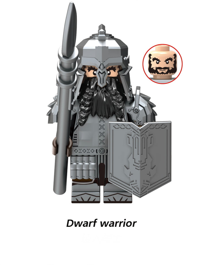 MINIFIGURE Dwarf Warrior custom