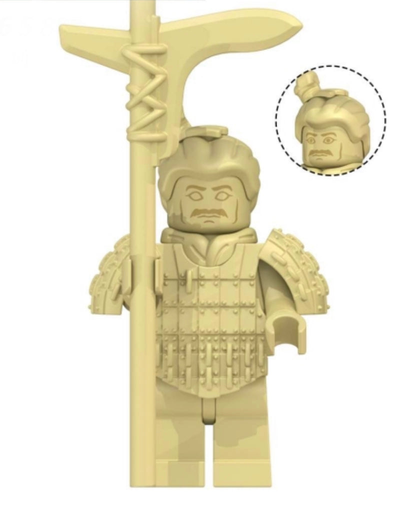 MINIFIGURE QIN ARMY "STATUE VERSION 2" Custom