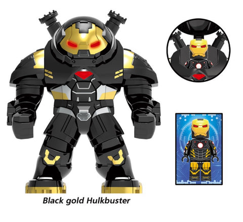 MINIFIGURE MARVEL UNIVERS BLACK GOLD HULKBUSTER Custom