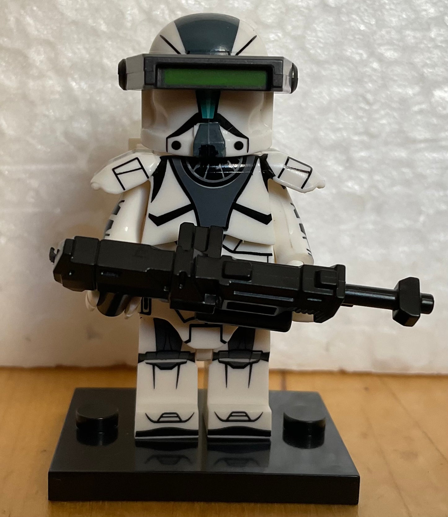 MINIFIGURE BLACK COMMANDO SQUAD CLONETROOPER custom