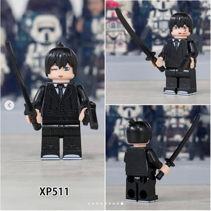 MINIFIGURE CHAINSAW MAN "AKI" Custom