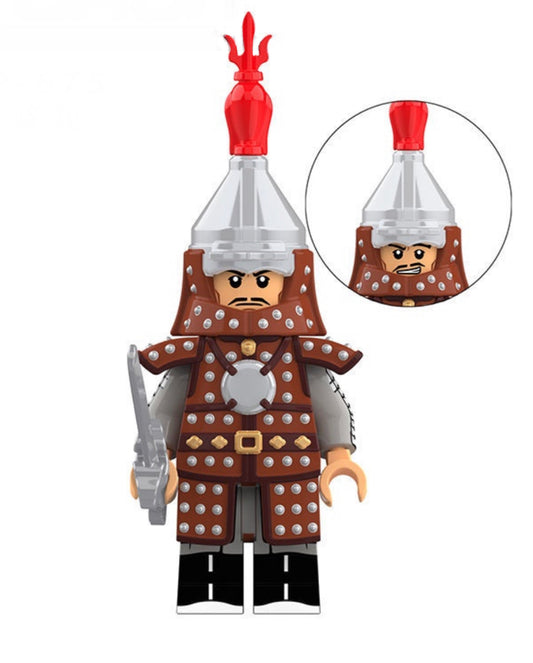 MINIFIGURE MING DYNASTY SOLDIER ARMY Custom