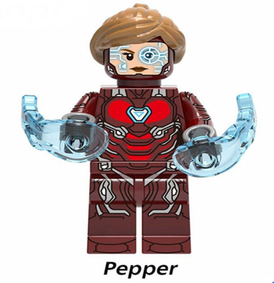 MINIFIGURE MARVEL UNIVERS: PEPPER POTTS CUSTOM
