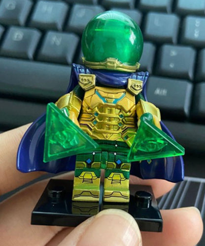 MINIFIGURE MARVEL UNIVERS: MYSTERIO "SPIDER-MAN FAR FAR HOME" RARE Custom