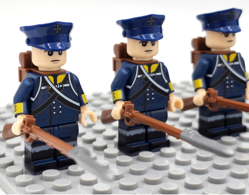 MINIFIGURE SOLDAT PRUSSIAN Landwehr Custom