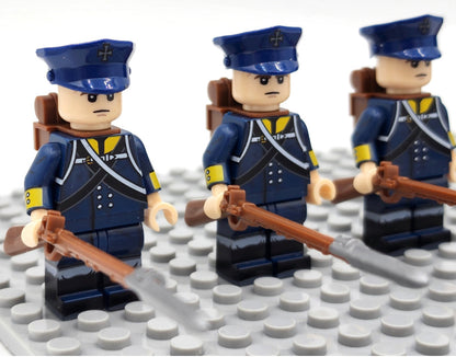 MINIFIGURE SOLDAT PRUSSIAN Landwehr Custom