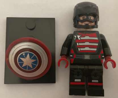 MINIFIGURE US AGENT "Falcon and the winter soldier" custom