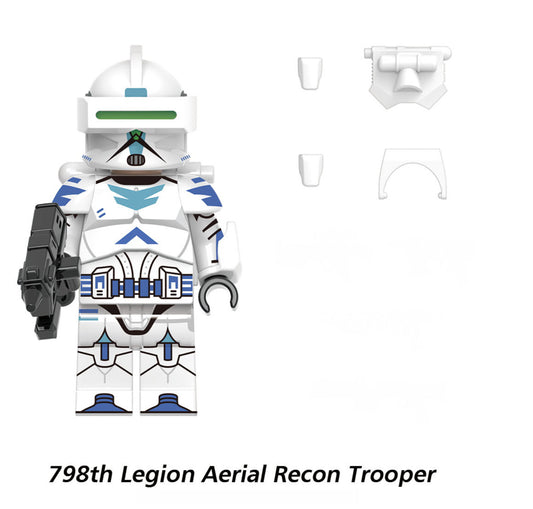 MINIFIGURE STAR WARS 798th LÉGION AERIAL RECON TROOPER custom