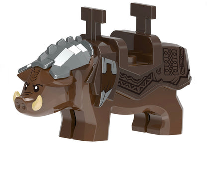 MINIFIGURE LOTR: THE HOBBIT UNIVERS: Boar Mount CUSTOM
