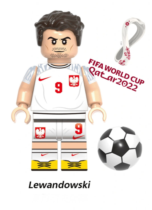 MINIFIGURE FOOTBALL ⚽️ LEWANDOWSKI custom