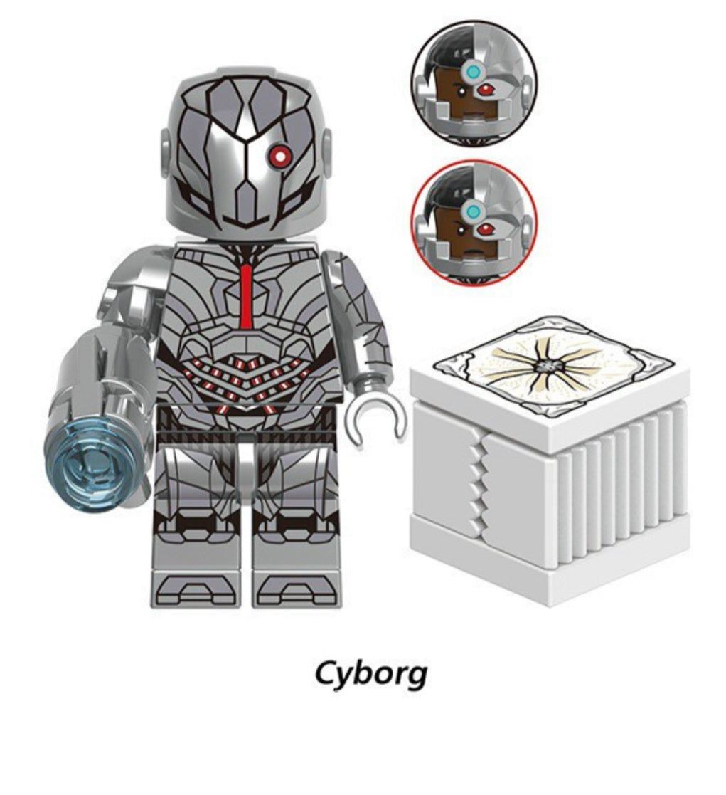 MINIFIGURE JUSTICE LEAGUE "CYBORG" custom